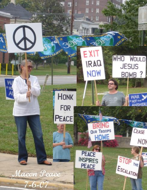 Peace on Fridays in July 2007