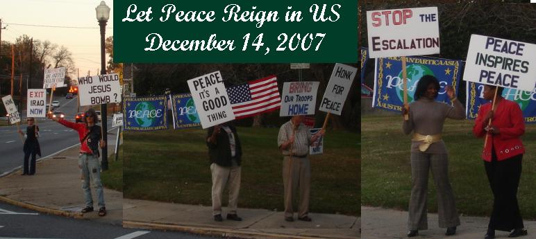 Peace in December 2007