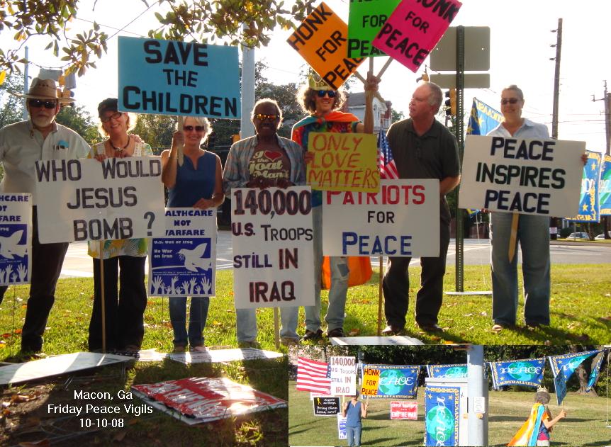 October Peace Vigils