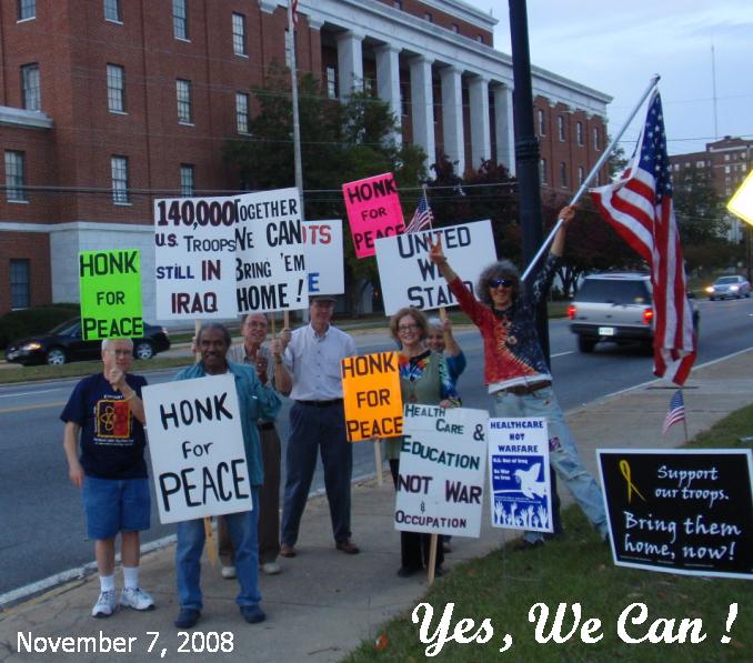 October Peace Vigils