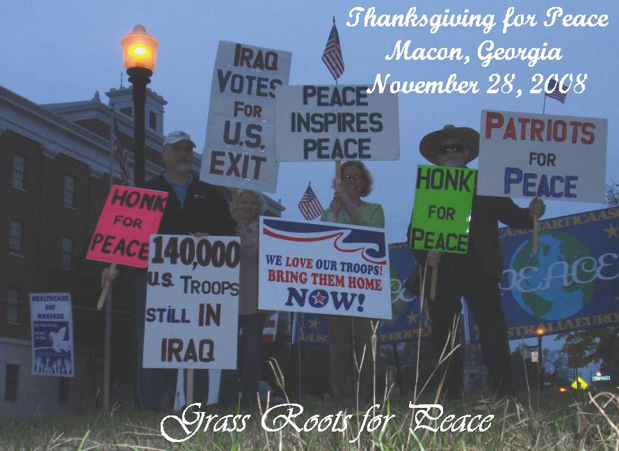 October Peace Vigils