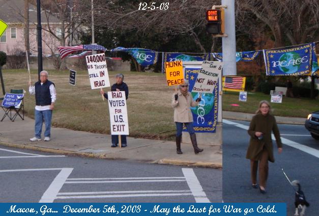 October Peace Vigils