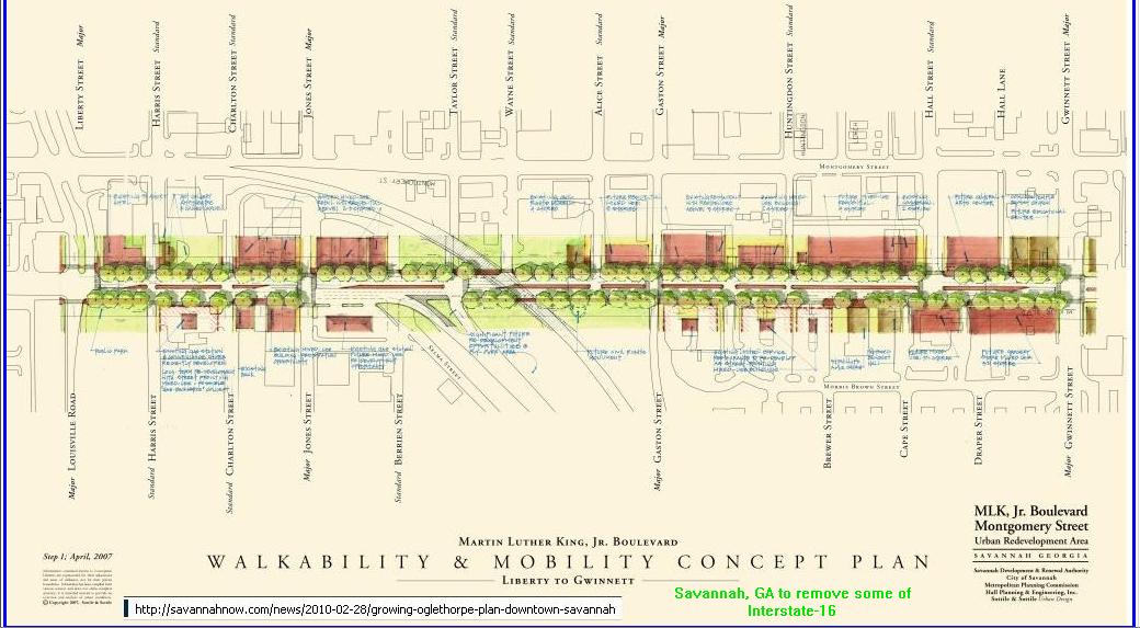 Second Street Boulevard - proposal - vs Svavannah